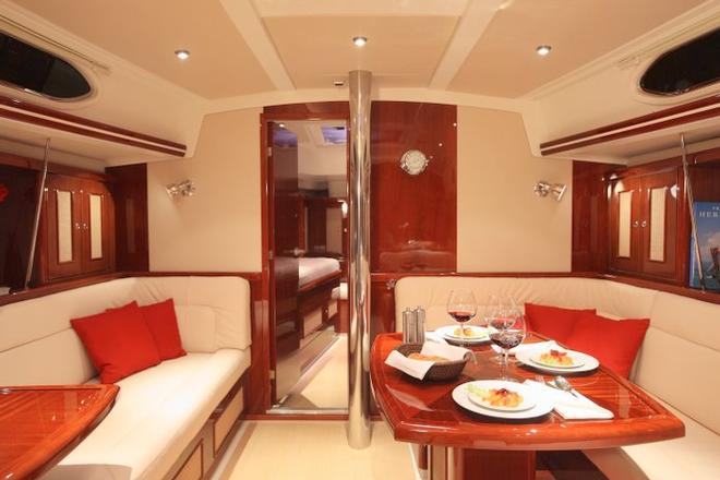Moody 41 interior ©  SW